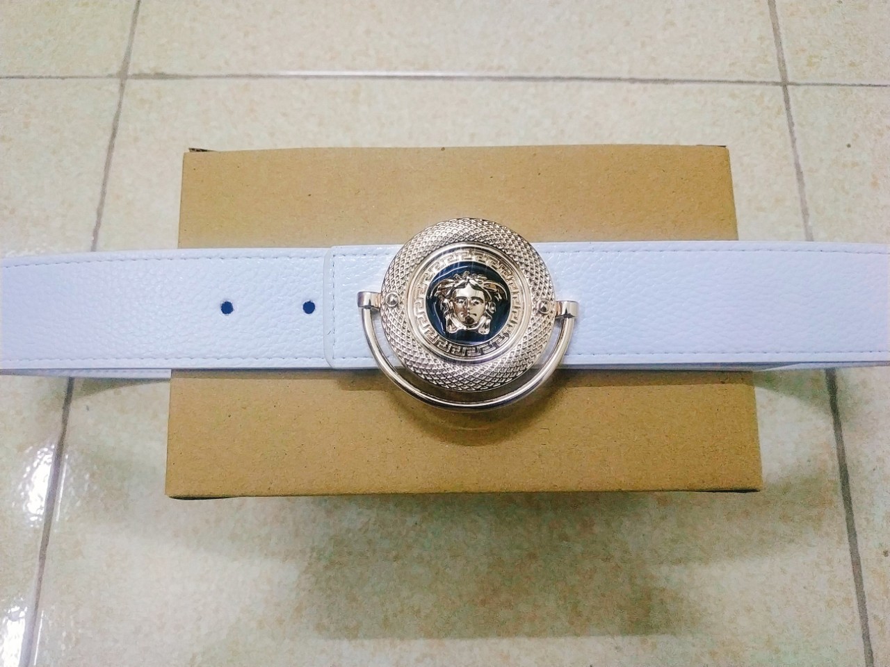 Thắt lưng da nam mặt người Z12