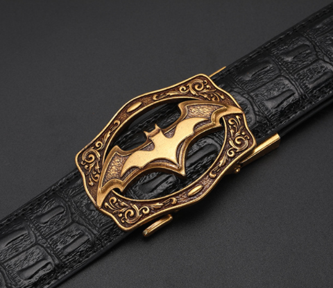 Thắt lưng da nam mặt batman Z158